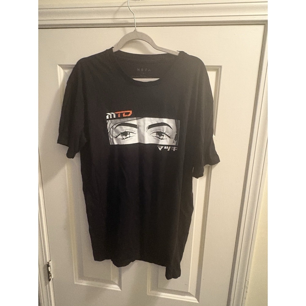 NRG ESports Overwatch anime Shirt MTD Black Tshirt XL